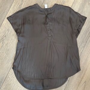 Elegant Gray Women's Top